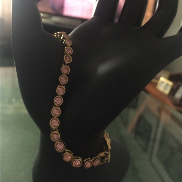 Pink and gold bracelet - Picture 6 of 6